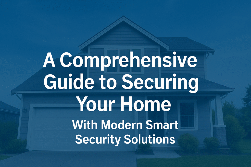 The Complete Home Protection Blueprint: A Comprehensive Guide to Securing Your Home With Modern Smart Security Solutions